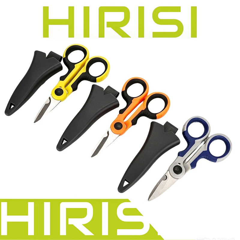 Tijeras de pesca Hirisi de acero inoxidable con alicates para PE - imagen 3