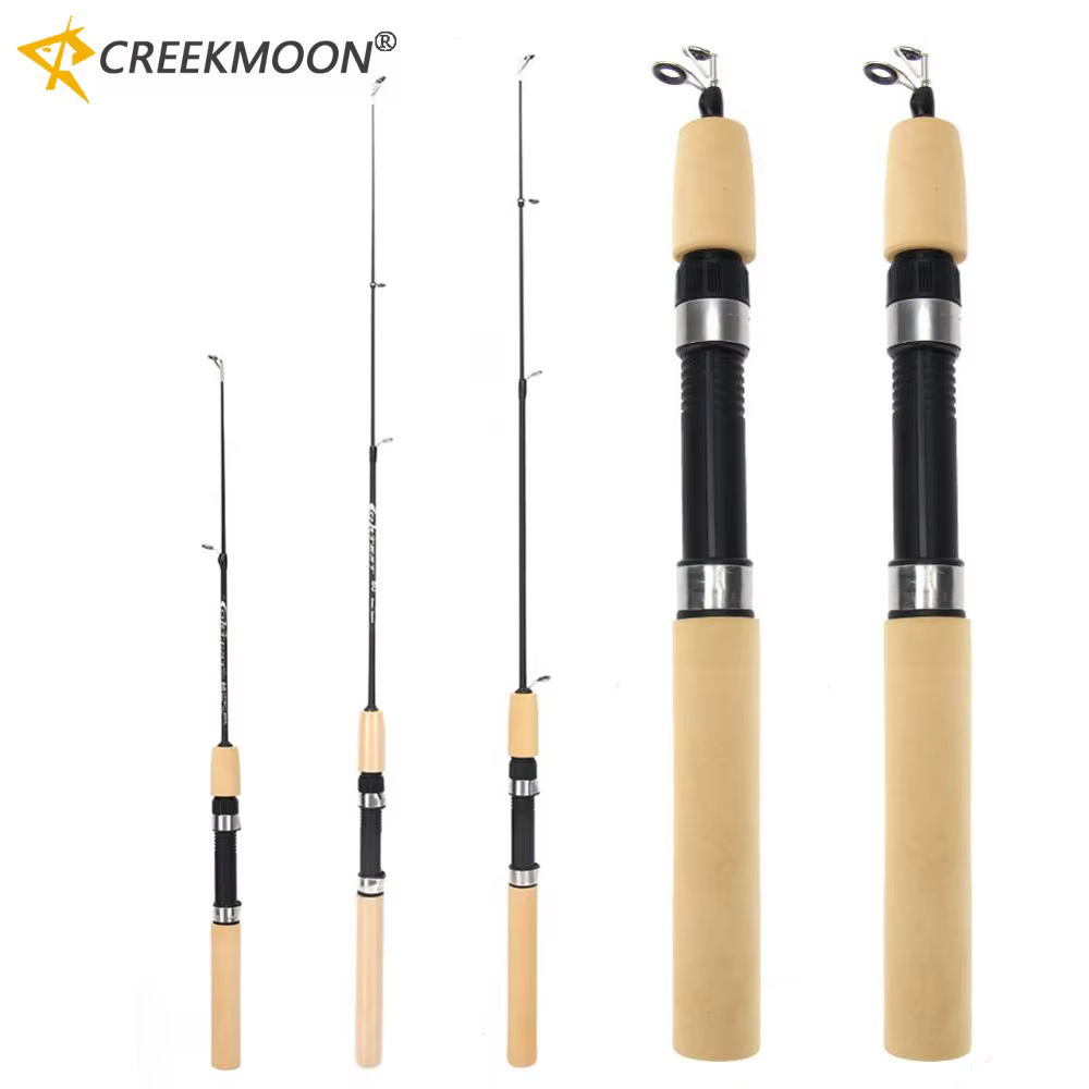 Caña Telescópica de Pesca en Hielo Mini – Fibra de Carbono - imagen 3
