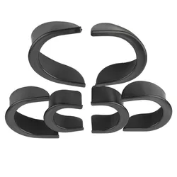 Revestimientos de goma para orificios de mesa de billar negros