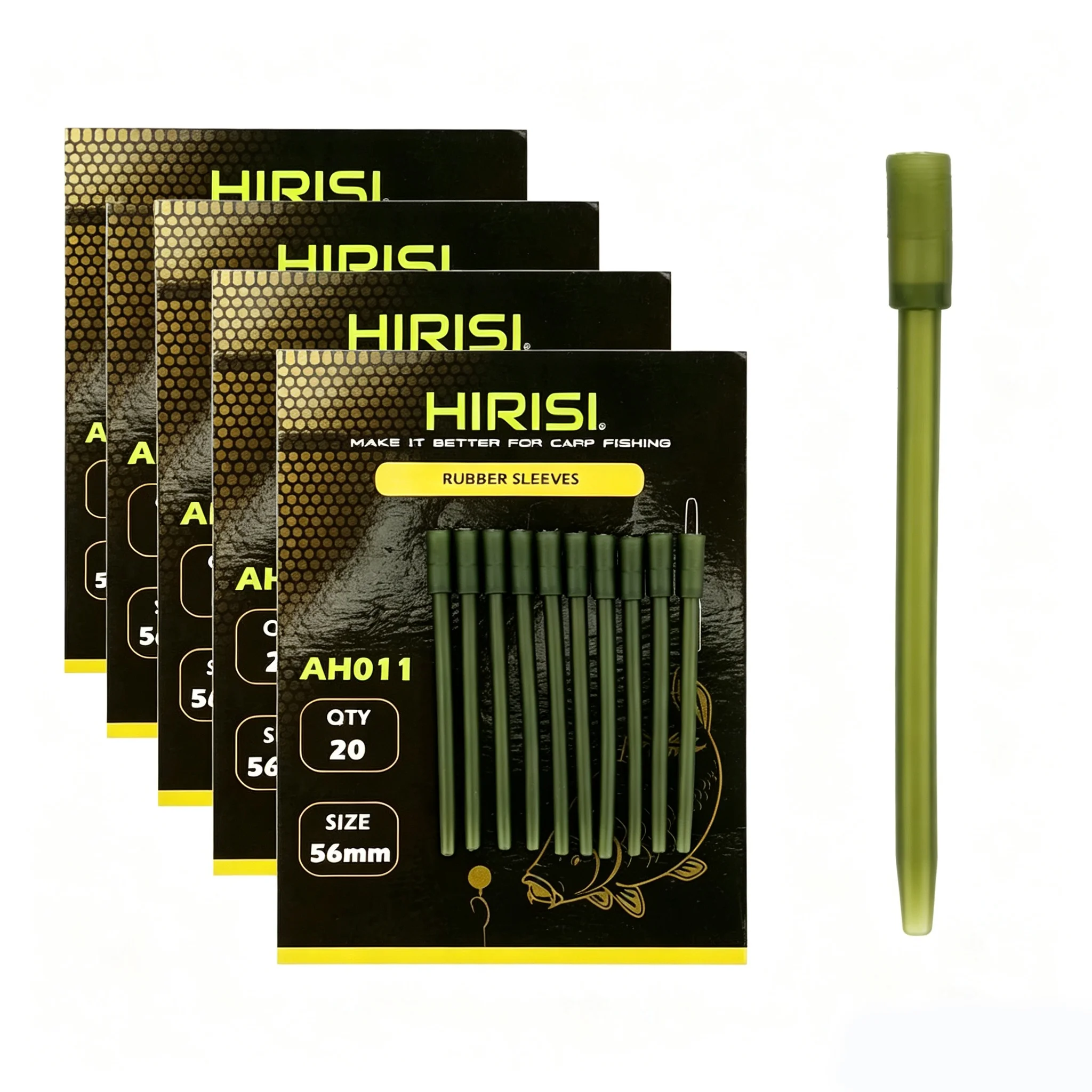 Fundas antienredos Hirisi para carpa, conexión con anzuelo - imagen 5