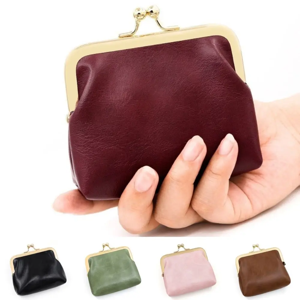 Monedero impermeable mujer pastel de cuero PU con hebilla mini - imagen 5