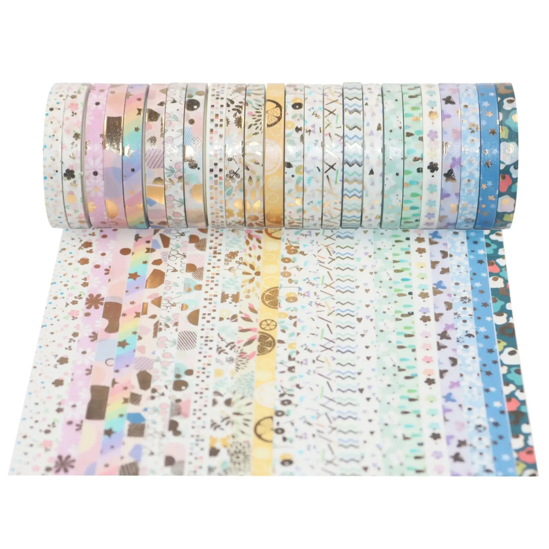 Cinta washi dorada con estampado de gatos – para scrapbooking - imagen 5
