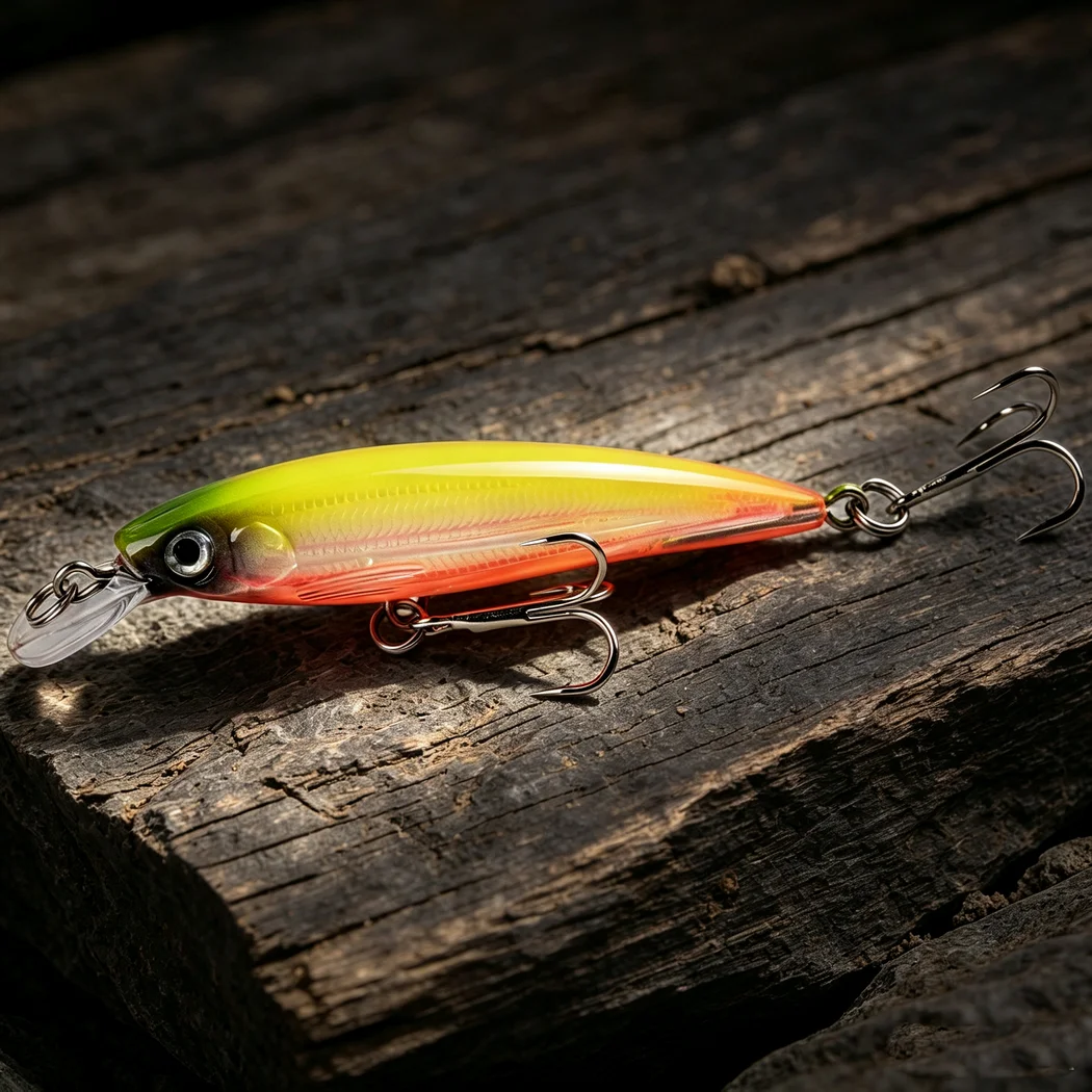 Señuelo Micro Minnow hundible tipo Jerkbait para pesca en río