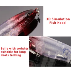 Whopper Plopper 130S Popper – Señuelo superficie 13g pala rotatoria