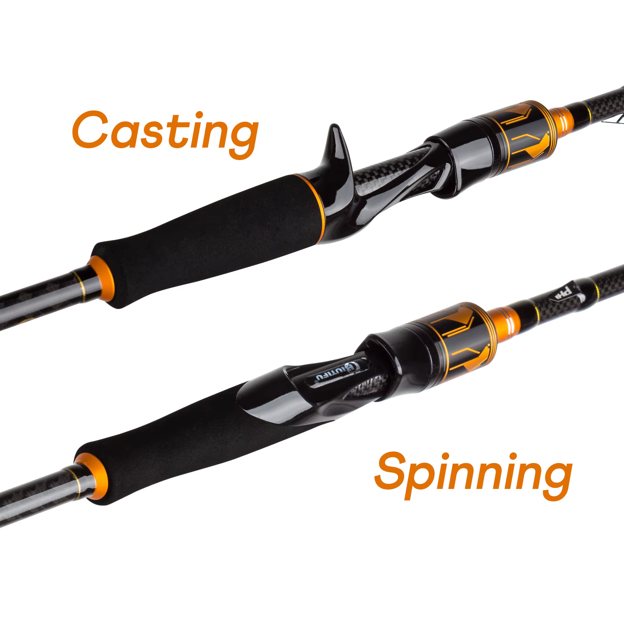 Caña Baitcasting Biutifu T1000 de Carbono – 2 secciones 1,80‑2,70 m para lucio - imagen 3