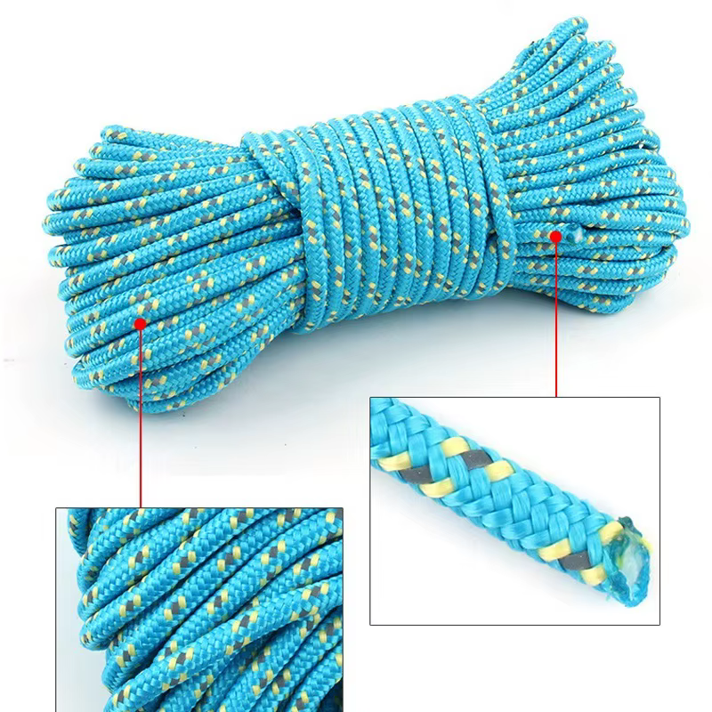 Paracord reflectante 5mm – Cuerda resistente para pesca 30 metros - imagen 3