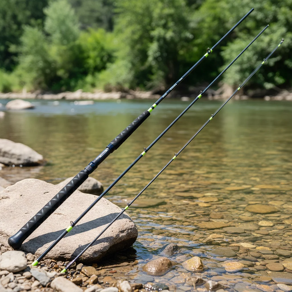 Caña spinning carbono Goture Crappie con mango EVA de espuma - imagen 2