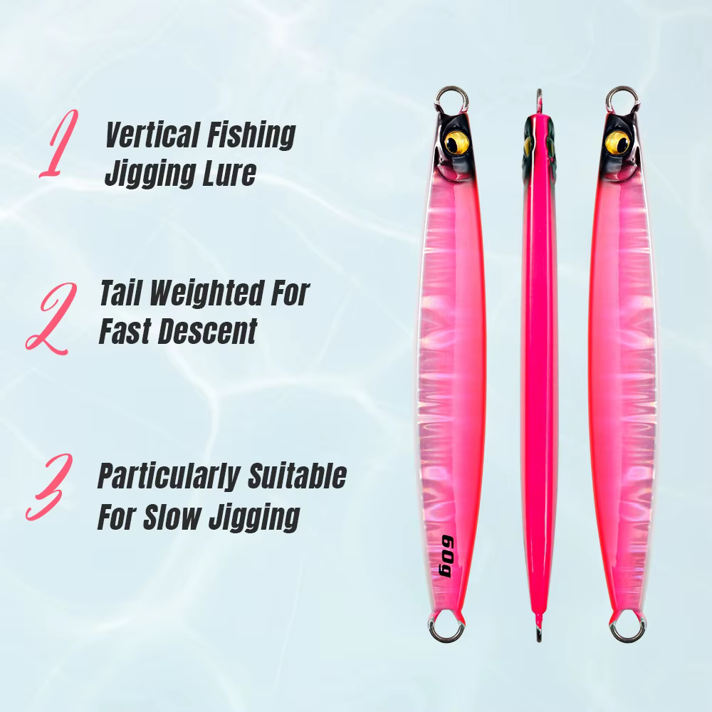 Jigging Pro Slash Beat – Señuelo metal para jigging vertical agua salada - imagen 3