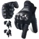 Guantes de moto unisex con pantalla táctil y refuerzo racing carretera