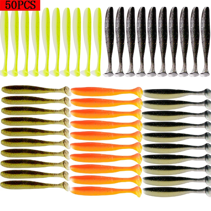 Cebo suave de silicona Proleurre Shad Swimbait para lubina y lucio - imagen 5
