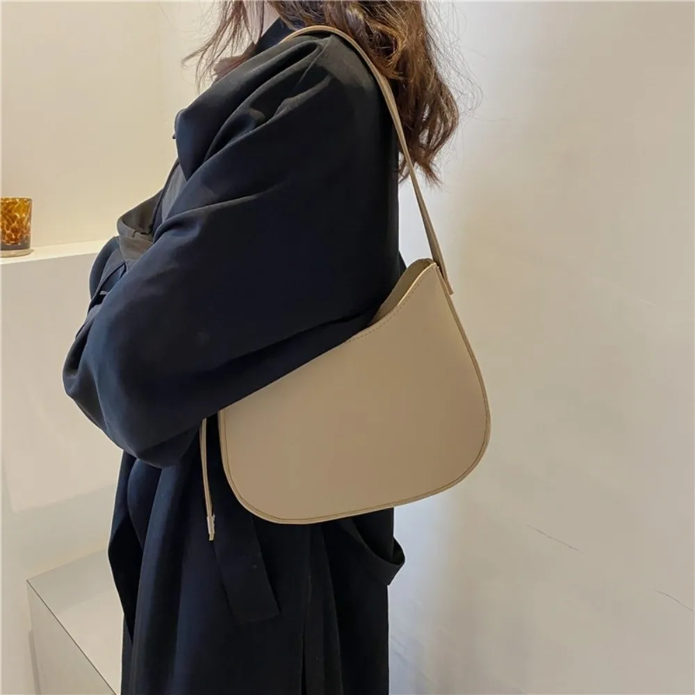 Bolso bandolera cuero PU con cremallera y gran capacidad - imagen 3