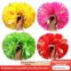 Pompones multicolores para animadoras: accesorios de fiesta y baile - imagen 3