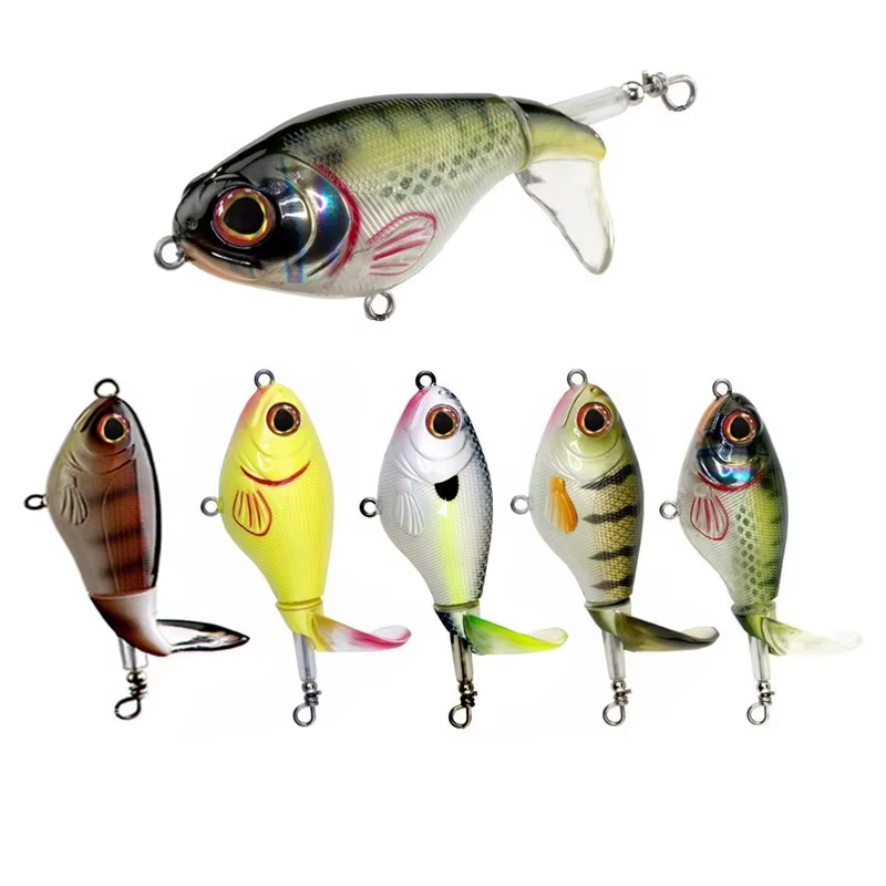 Señuelo Plopper UV 75mm 17g Cola Giratoria Lubina - imagen 3