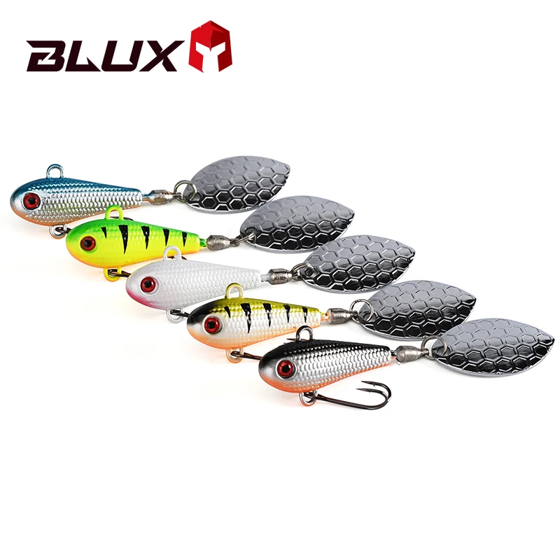 BLUX Spintail señuelo cuchara spinner para lubina en agua dulce