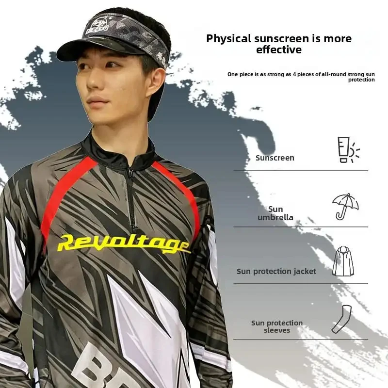 Lizard Fishing camiseta pesca UV transpirable efecto frío - imagen 5