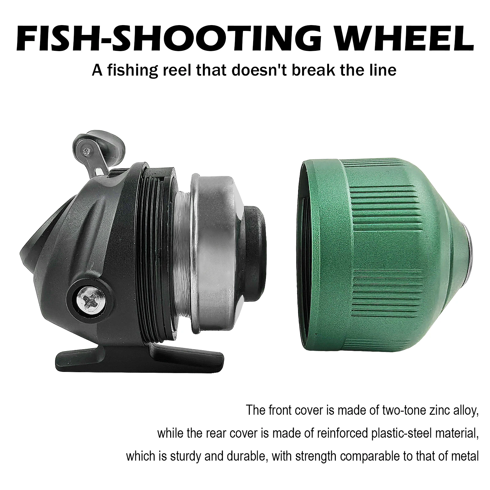 FREE FISHER Carrete Spincast con freno para agua dulce y salada - imagen 5