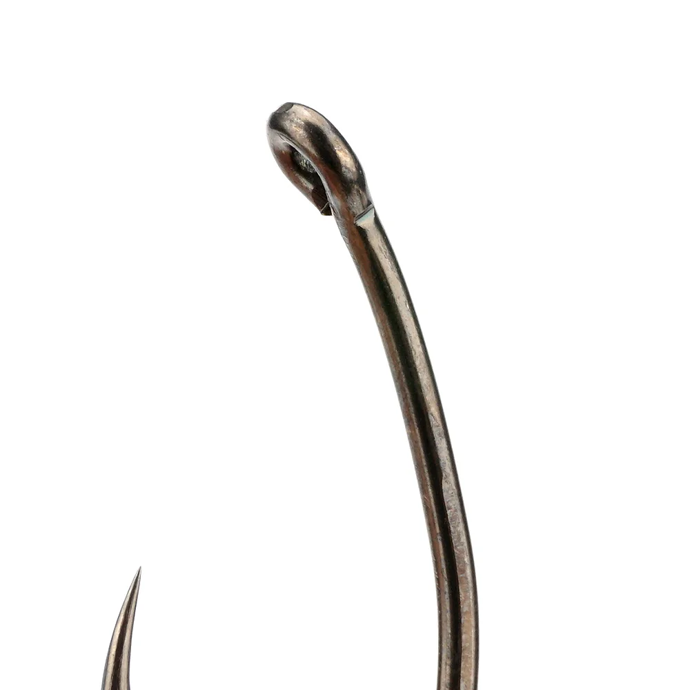 Anzuelos micro con púas Hirisi de acero inox PTFE y ojo para empalmar - imagen 5