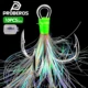 Anzuelo triple Proberos con pluma y púas – Acero carbono - imagen 5