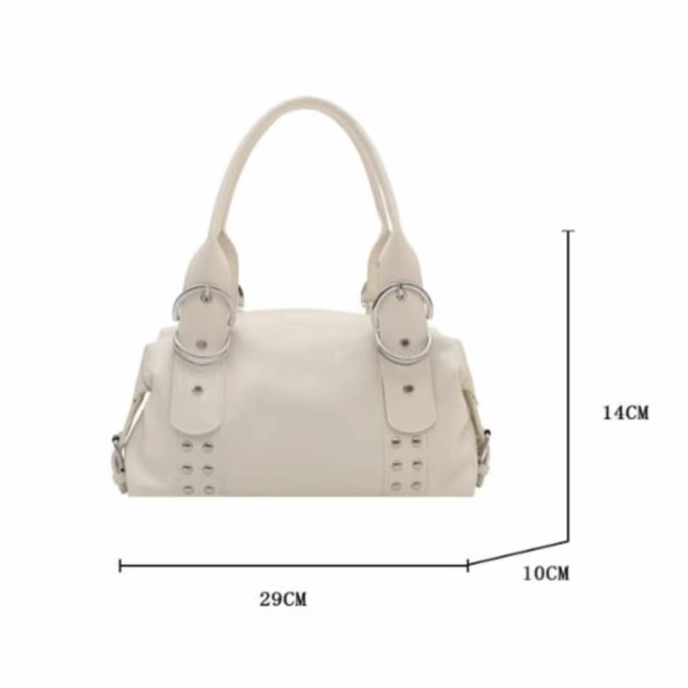 Bolso de Hombro Vintage en Cuero PU para Mujer – Gran Capacidad - imagen 4