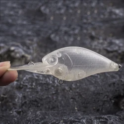 Dr.Holife Señuelos Crankbait flotantes sin pintar – para DIY
