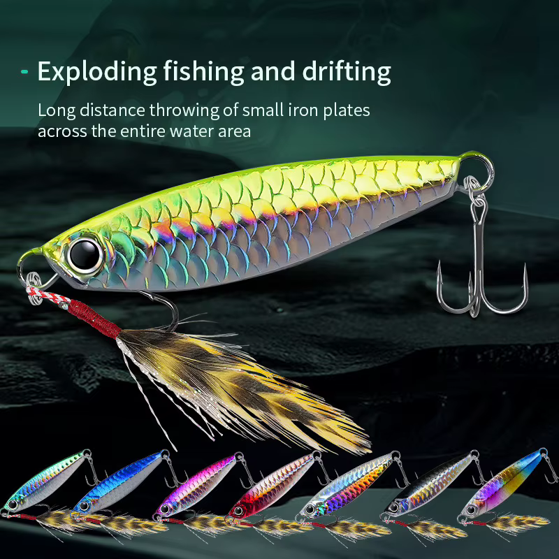 Señuelo Spoon Metal para Lubina – Jigging Agua Salada - imagen 3