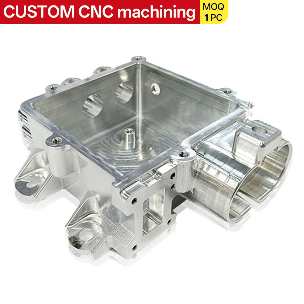 Carcasa de batería OEM mecanizada CNC de aluminio para motor - imagen 2