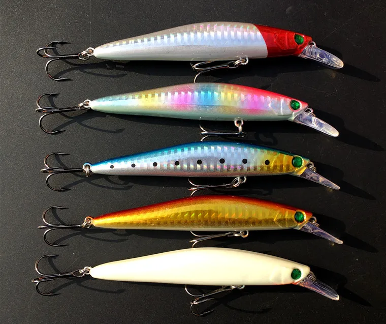 Señuelo Minnow duro de boca larga para lubina, cebo pequeño - imagen 3