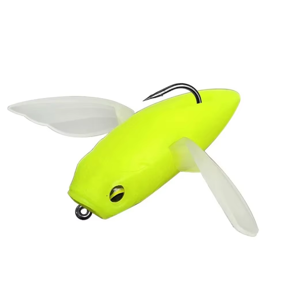 Señuelo suave de arrastre 55mm forma pájaro 6,5g para pesca de atún - imagen 5