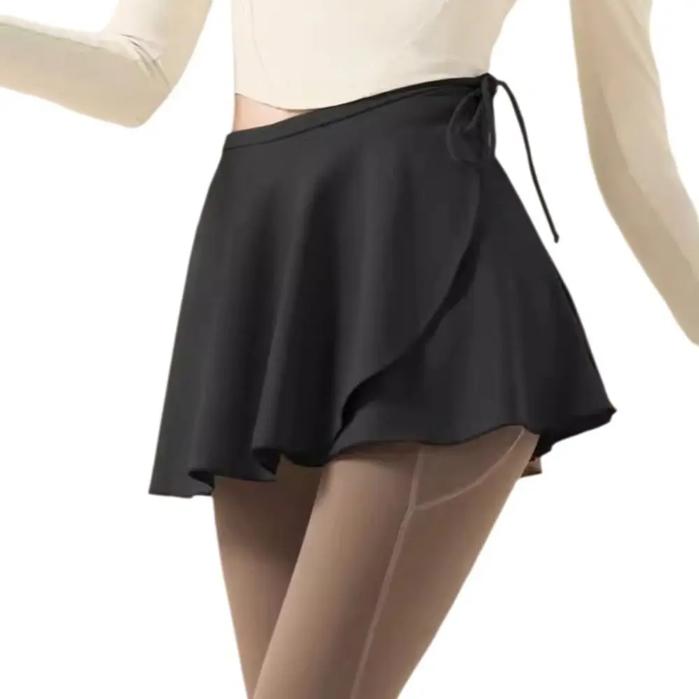 Falda yoga de seda helada ajustable anti-rozaduras para gimnasio - imagen 3