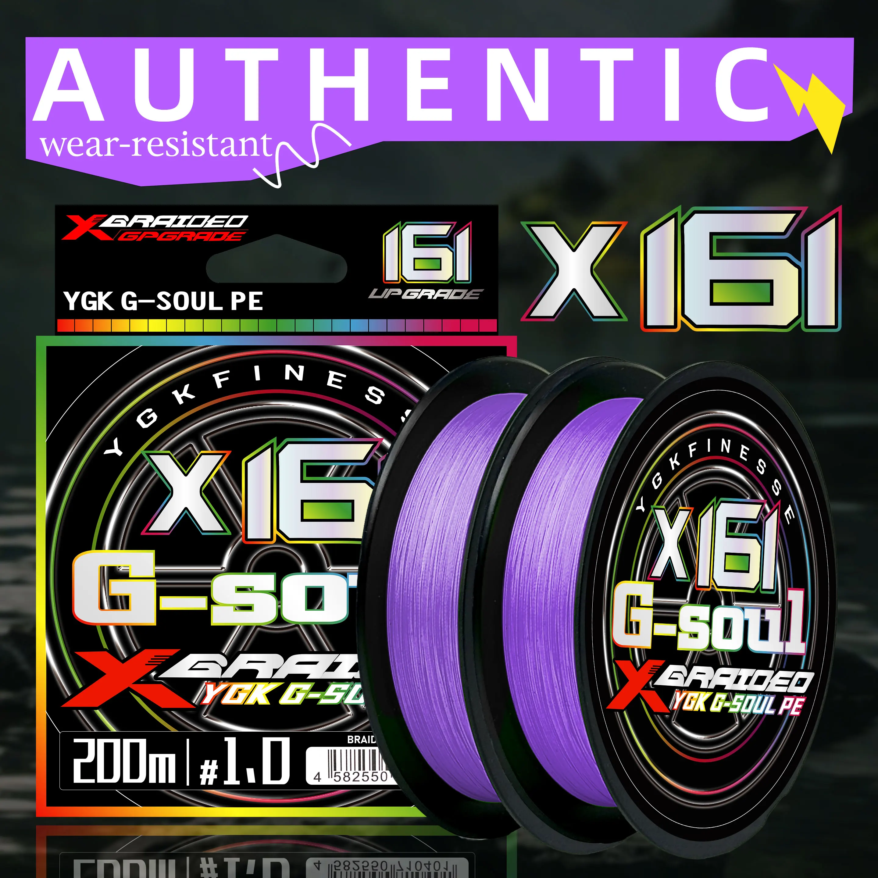 Línea trenzada PE Superfuerte YGK X16 Strand – Flotante - imagen 5
