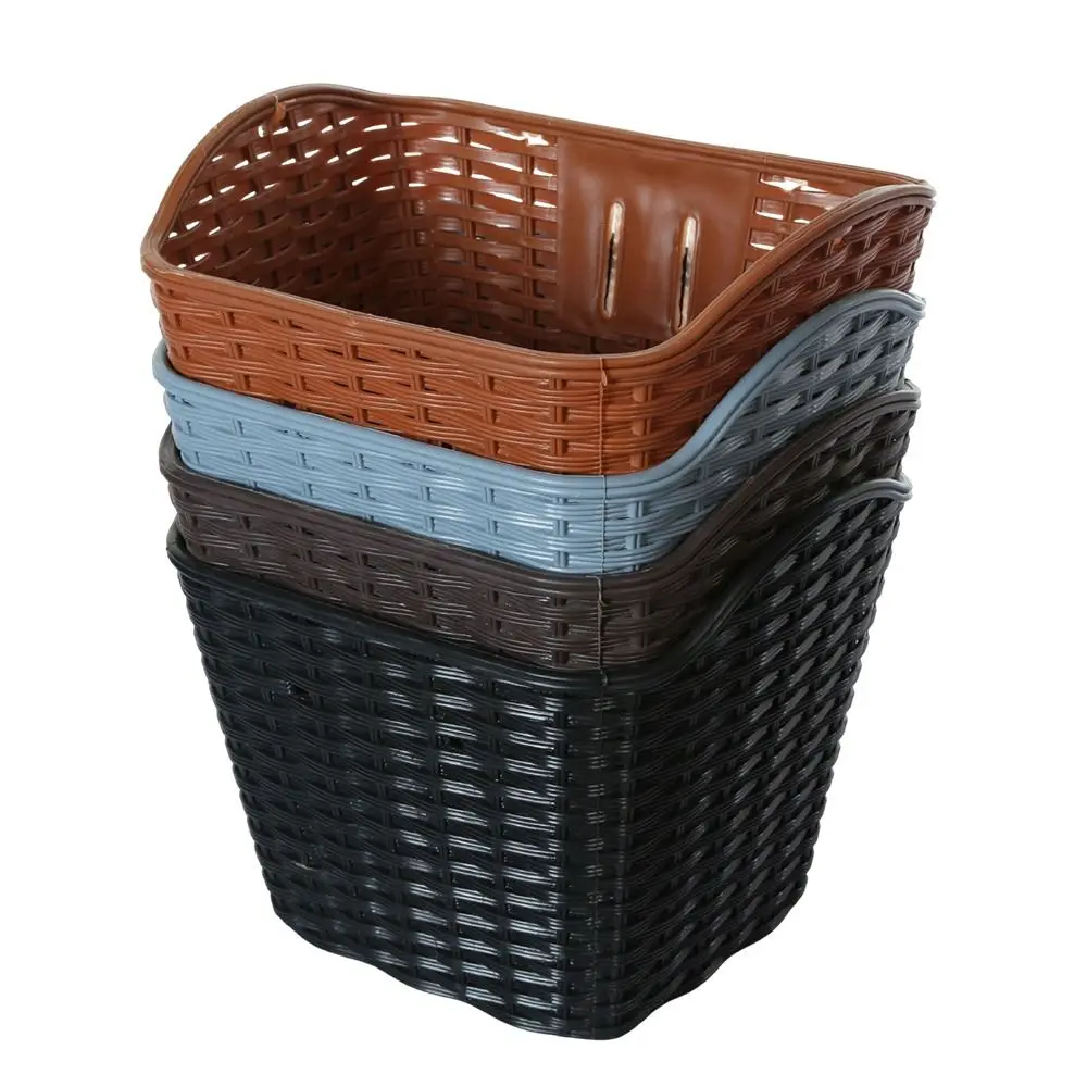 Cesta para manillar infantil de plástico hueco multicolor - imagen 3