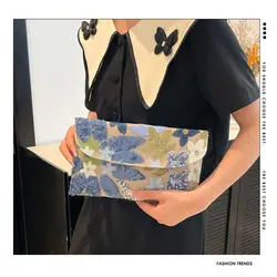 Bolso de Mano con Lentejuelas y Bordado para Fiesta
