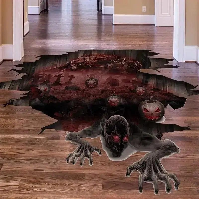 Decoración de pared con calabaza