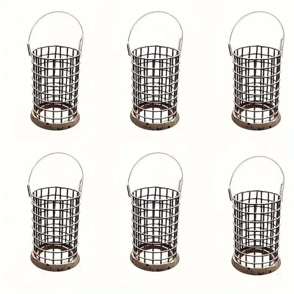 Alimentador giratorio de jaula de metal para pesca al aire libre - imagen 4