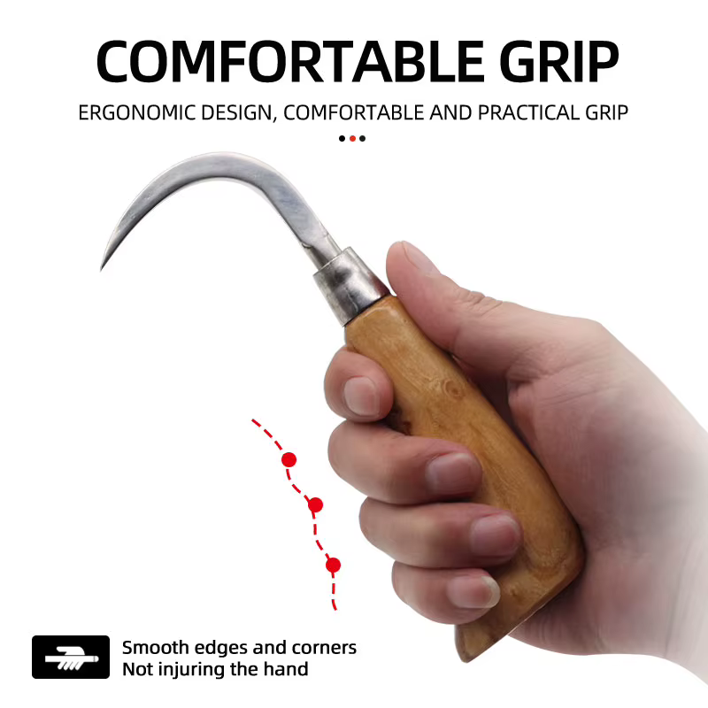 Cuchillo Curvo ShareShark en Acero Inoxidable para Pesca - imagen 5