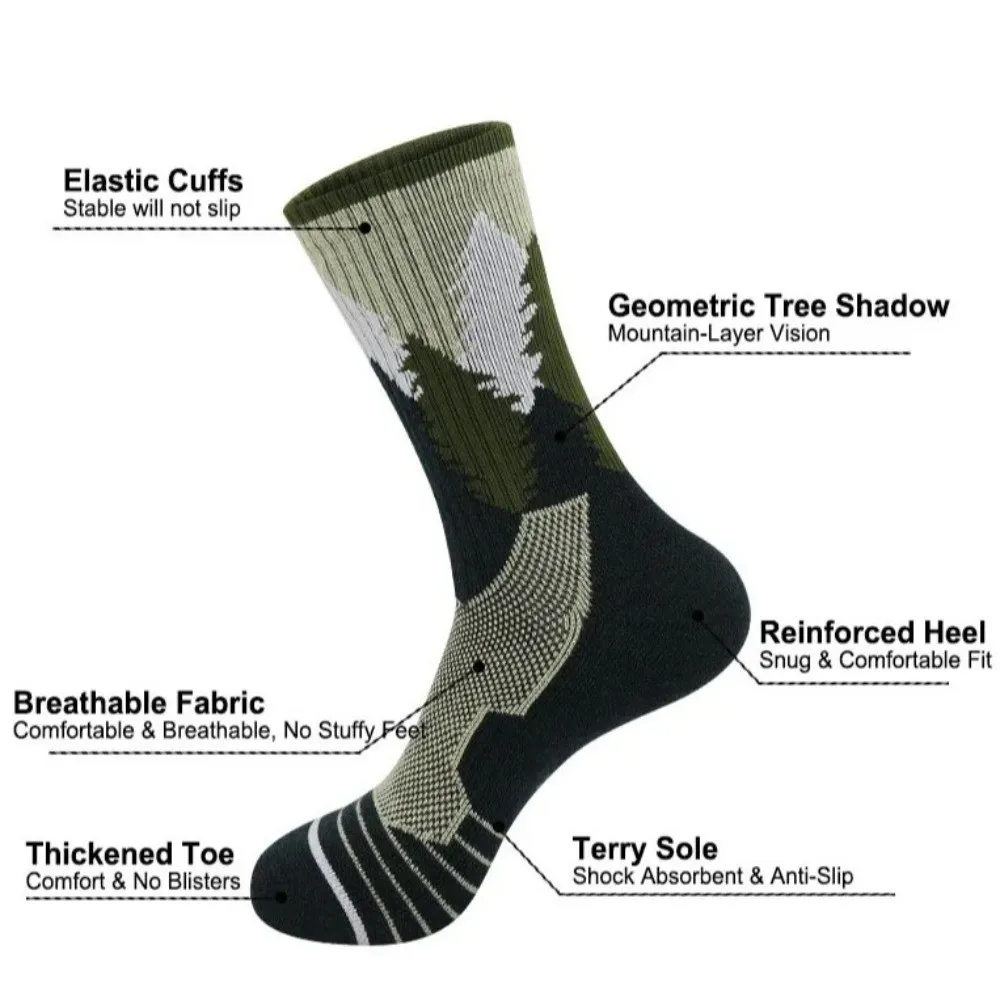 Calcetines Merino antideslizantes transpirables cálidos para nieve - imagen 2