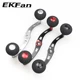 Manivela de carrete EKFan para baitcasting con doble perilla aluminio - imagen 3