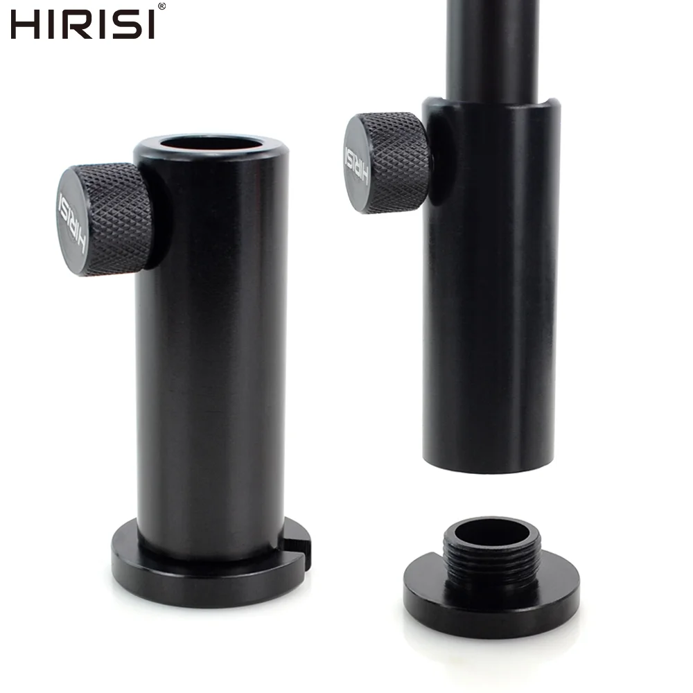 Soporte de aluminio negro mate para escenario