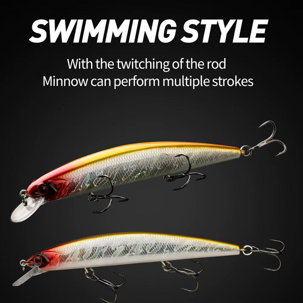 Johncoo Wobbler Minnow 13cm 21g – Profundidad 1.8m - imagen 5