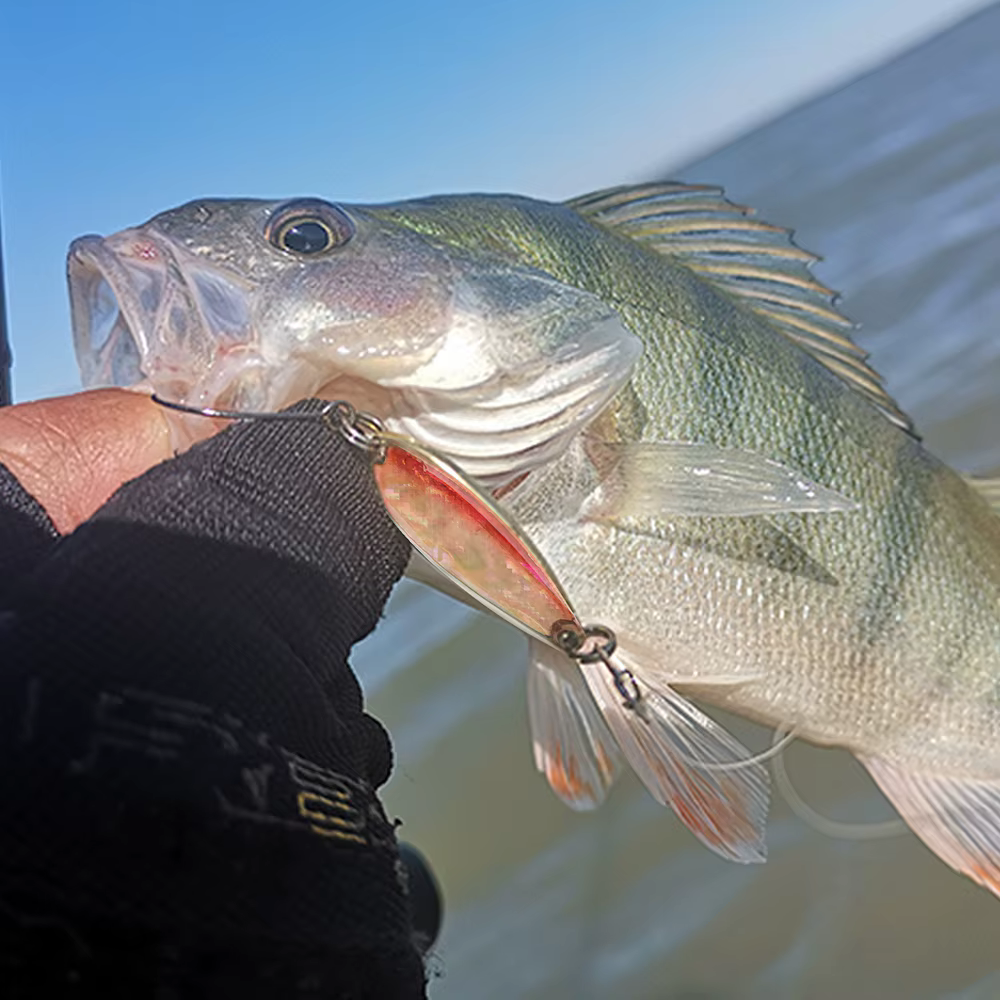 Goture Spinnerbait cuchara micro jig para lucio – cebo de hielo - imagen 2