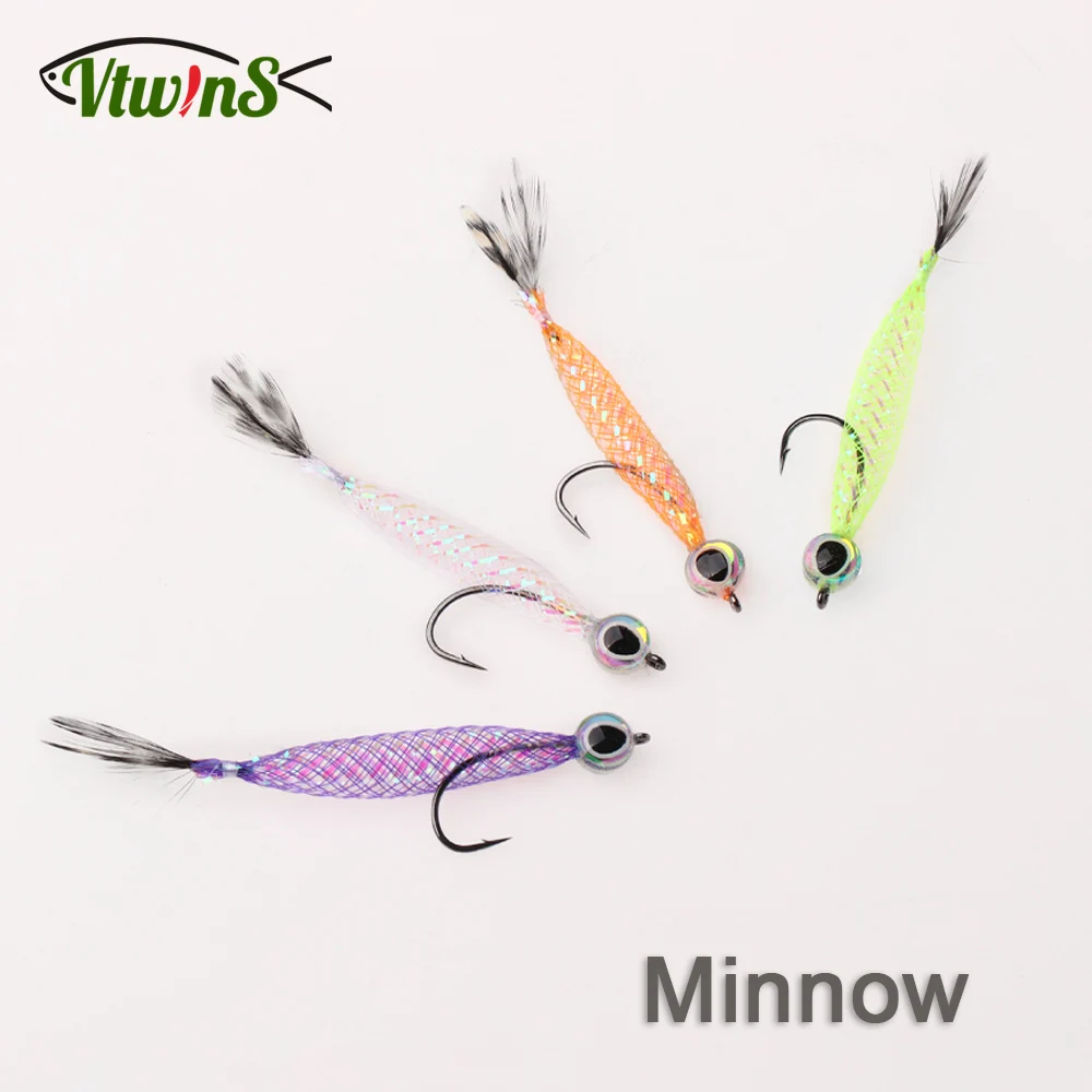 Vtwins mosca flotante realista para trucha y salmón – Minnow