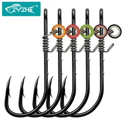 Anzuelos Aberdeen ZYZHE para camarón vivo – Acero alto carbono