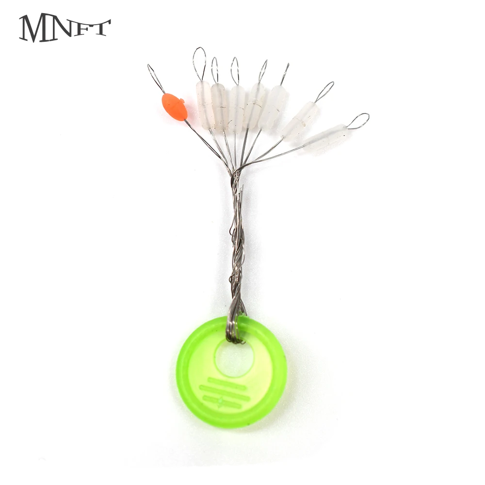 MNFT Tapones de corcho pesca y goma 7 en 1 - Silicona suave flotantes - imagen 4