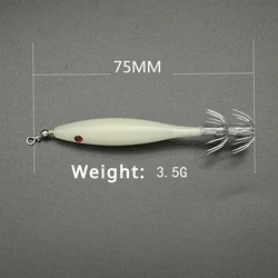 Anzuelo calamar sepia con esencia luminosa 3,5g YZK