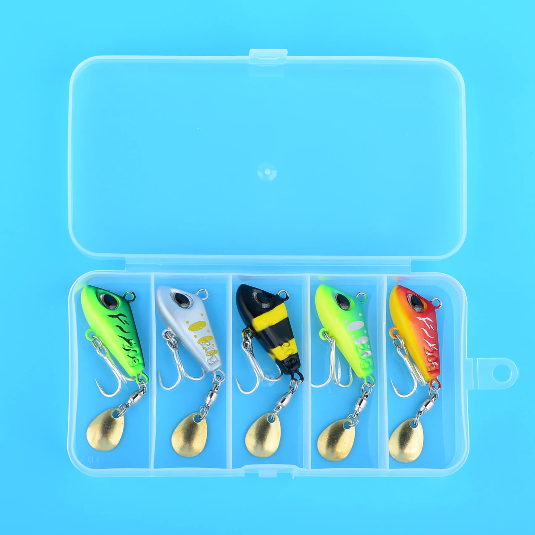 Set de señuelos mini para llevar y probar en cada salida