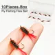 Moscas secas Redtail Dryfly para trucha y ninfas artificiales