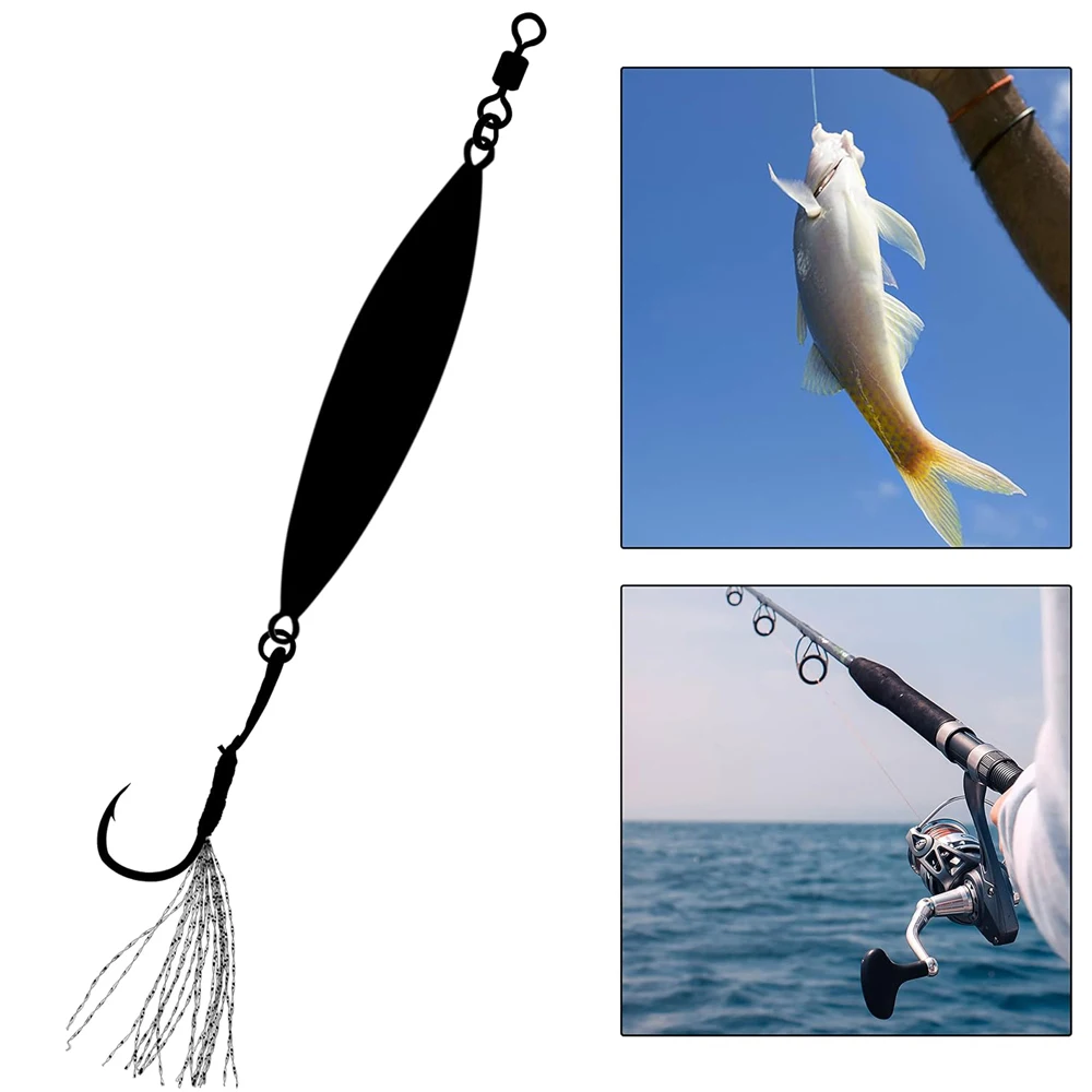 Anzuelos de pesca con plumas para jigging