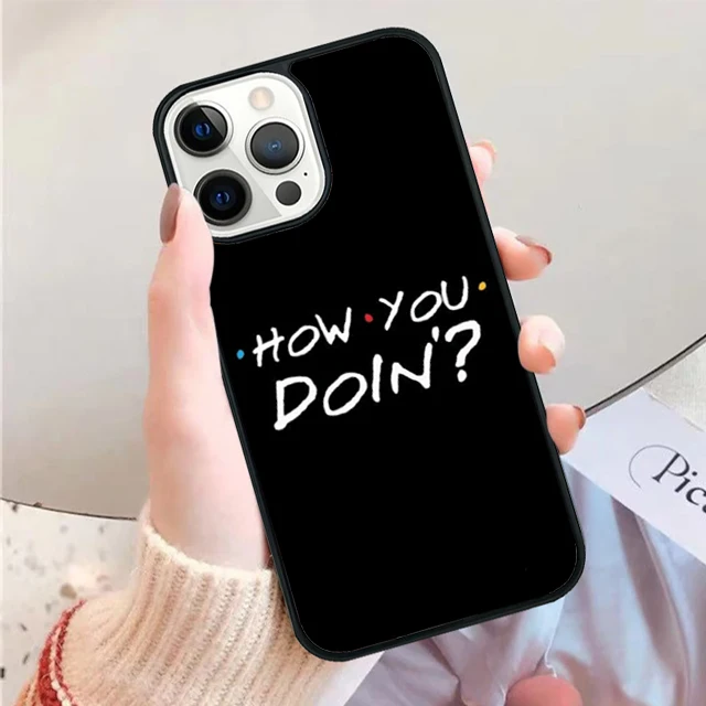 Funda Central Perk Coffee para iPhone - vista frontal