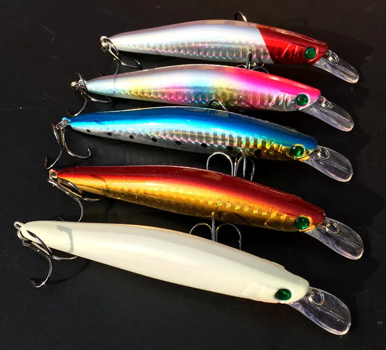 Señuelo Minnow duro de boca larga para lubina, cebo pequeño - imagen 5