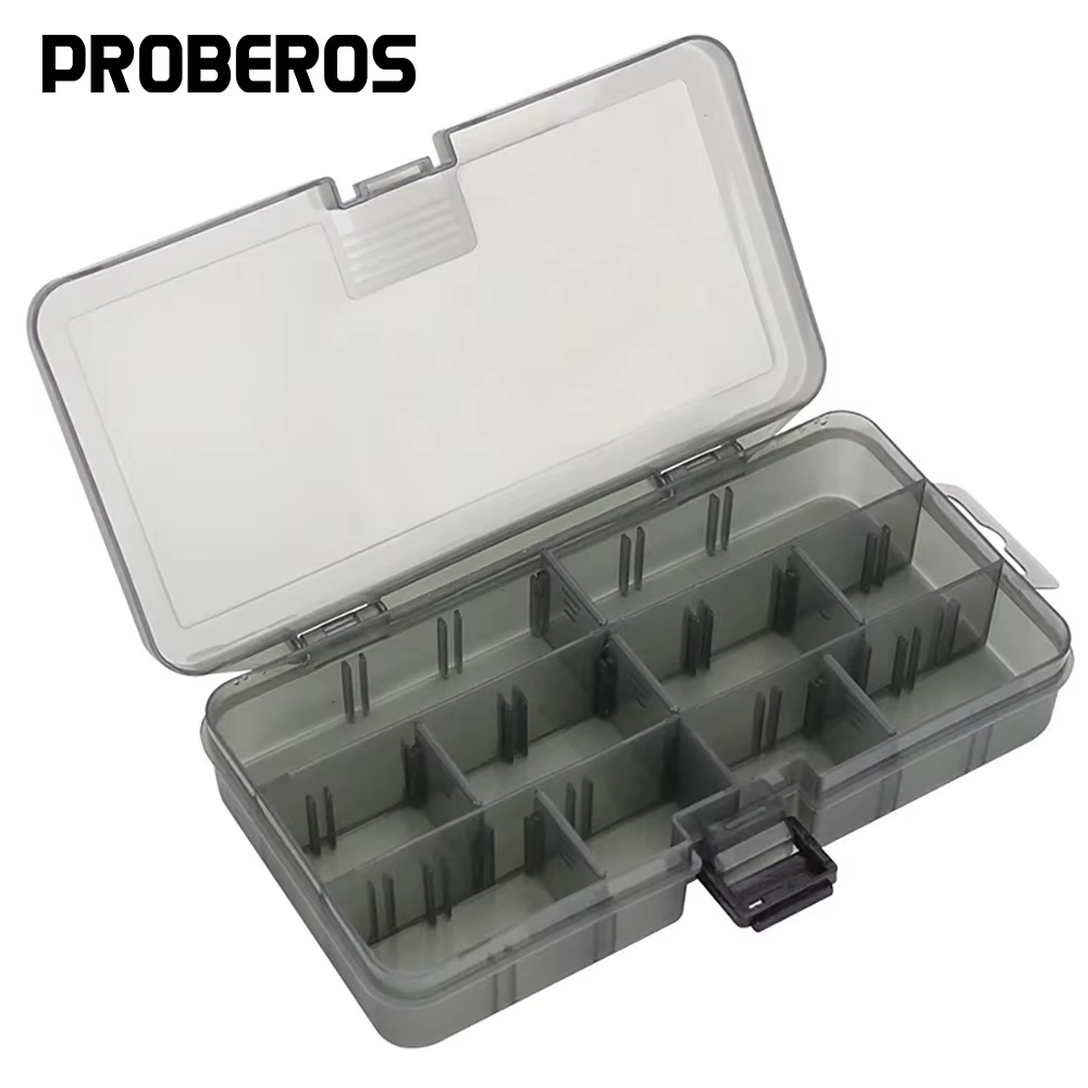 Caja de Señuelos PRO BEROS 5 Compartimentos – Organizador Pesca
